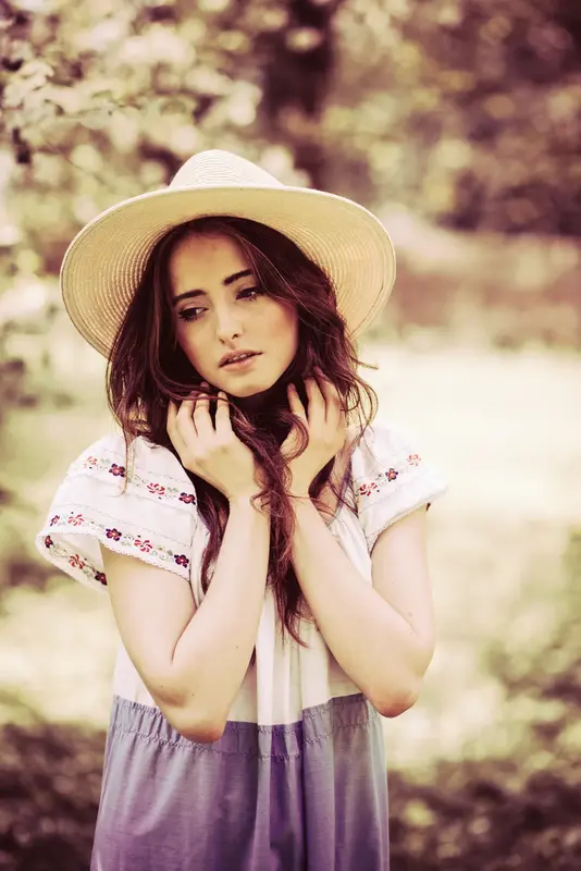 Pastoral Reverie portrait photograph #2